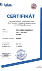 Certifikat Rigips